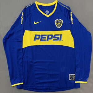 Boca Titular 2003 Tevez #9 MANGA LARGA IMPORTADA Retro
