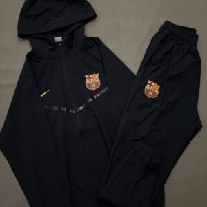 Conjunto Barcelona Campera y Pantalon Rompeviento IMPORTADO