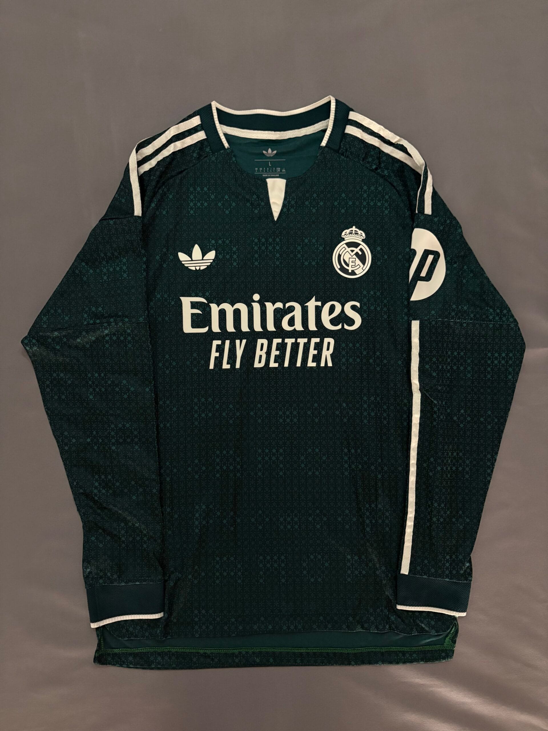 Real Madrid Alternativa 26/27 Manga Larga IMPORTADA Version Jugador